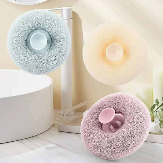 Éponge de bain exfoliant loofah Idéal Cosmetics